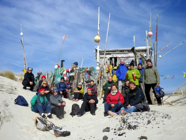 Fastengruppe im Frühling