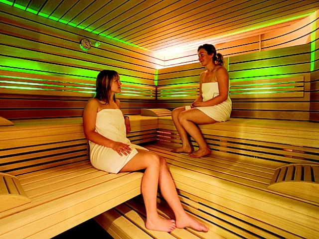 Entspannen in der Sauna